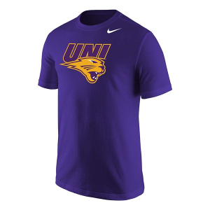 Northern Iowa Panthers Nike Logo T-Shirt 3XLarge Purple