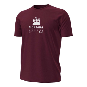 Montana Grizzlies Under Armour Adrian T-Shirt 3XLarge Maroon