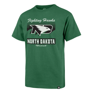 North Dakota Fighting Hawks 47 Brand Waver Kids' T-Shirt Large Green