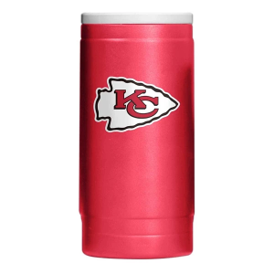 Logo Brands Kansas City Chiefs Flipside Powder Coat Slim Can Coolie
