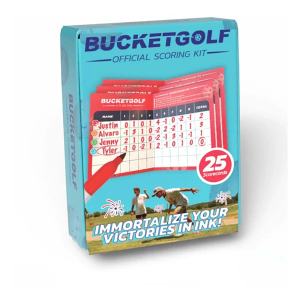 BucketGolf Official Scoring Kit