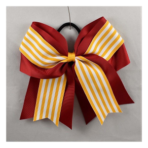 Miss Ashley Stripe Bow Ponytail
