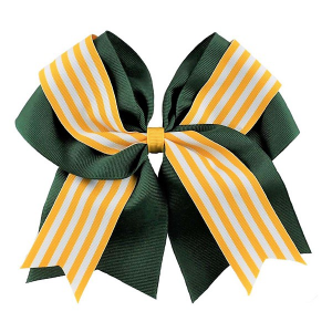 Miss Ashley Stripe Bow Ponytail