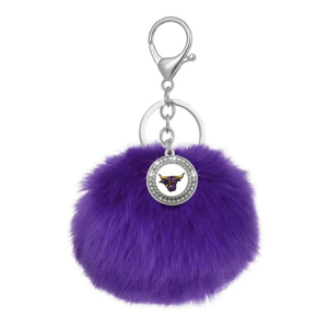 Spirit Gear Central Minnesota State Mavericks Pom Keychains