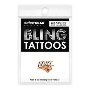 Spirit Gear Northern Iowa Panthers Rhinestone Face Sticker