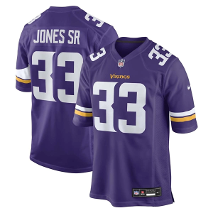 Minnesota Vikings Nike Game Jersey Large Purple