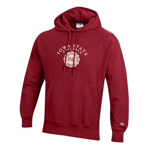 Iowa State Cyclones Champion Hoodie Large Cardinal