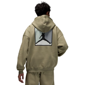 Men's Jordan Brooklyn Fleece AOP Hoodie Medium Medium Khaki/Black