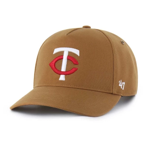 Minnesota Twins 47 Brand Carhartt Hitch Adjustable Hat One Size Brown
