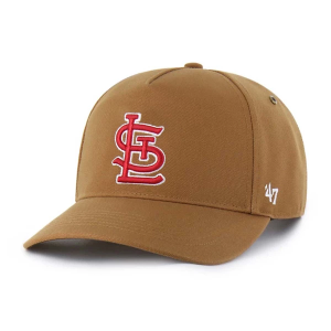 St. Louis Cardinals 47 Brand Carhartt Hitch Adjustable Hat One Size Brown