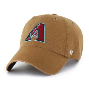 Arizona Diamondbacks 47 Brand Carhartt Clean Up Adjustable Hat One Size Brown
