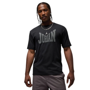 Men's Jordan Brooklyn Authentic T-Shirt Small Black/Sail