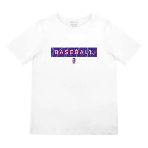 Boys' Baseball Lifestyle Paisley T-Shirt Youth Large Freedom