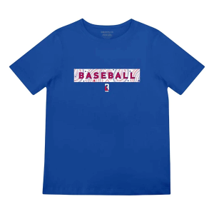 Boys' Baseball Lifestyle Paisley T-Shirt Youth XLarge Liberty