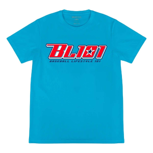 Boys' Baseball Lifestyle Bravo Lima T-Shirt Youth XLarge Blue