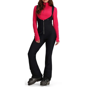 Women's Obermeyer Snow Bibs Snell OTB Softshell 8 Black