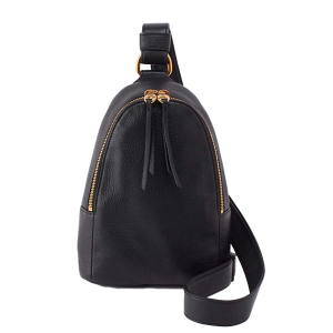 HOBO Pebbled Leather Fern Black