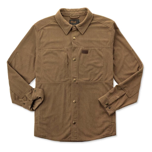 Men's Marsh Wear The Delano Cord Long Sleeve Shacket Large Malt