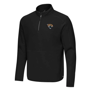 Jacksonville Jaguars Antigua Step Up 1/4 Zip 2XLarge Black