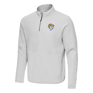 Los Angeles Rams Antigua Step Up 1/4 Zip XLarge Gray