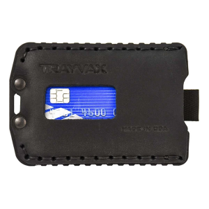 Trayvax Wallets Ascent Card Holder Black/Stealth Black