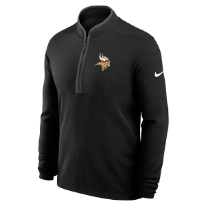 Minnesota Vikings Nike Victory 1/4 Zip XLarge Black