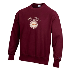 Minnesota Duluth Bulldogs Champion Crew Medium Maroon