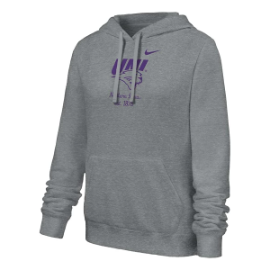 Northern Iowa Panthers Nike Women's Hoodie Small Heather Grey