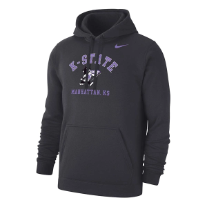 Kansas State Wildcats Nike Hoodie 2XLarge Anthricite