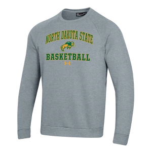 North Dakota State Bison Under Armour Crew 3XLarge Grey