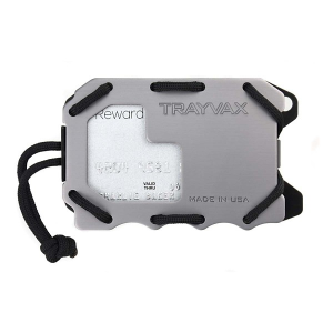 Trayvax Wallets Original 2.0 Slim Metal Money Clip Wallet Grey