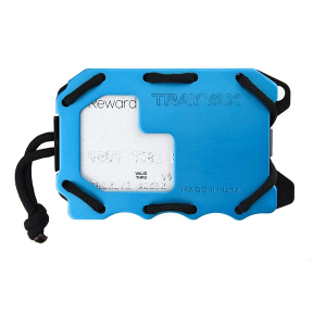 Trayvax Wallets Original 2.0 Slim Metal Money Clip Wallet Blue