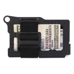 Trayvax Wallets Armored Summit Cash Strap Wallet Stone Grey