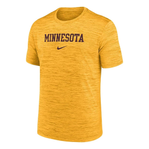 Minnesota Golden Gophers Nike Legend Velocity T-Shirt Medium Gold