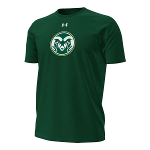 Colorado State Rams Under Armour Logo T-Shirt Small Forest