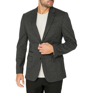 Men's 7 Diamonds Kent Mid Blazer Small Charcoal