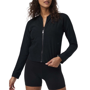 Women's Vuori Elevation Track Jacket Small Black Heather