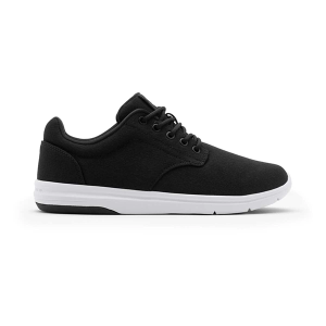 Men's TravisMathew The Daily II Woven Sneakers 10.5 Regular Black/White