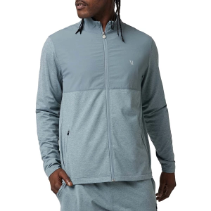 Men's Vuori Sunday Element Track Jacket 2XLarge Dusty Blue Heather