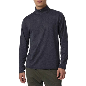 Men's Vuori Ponto Long Sleeve 1/2 Zip 2XLarge Charcoal Heather