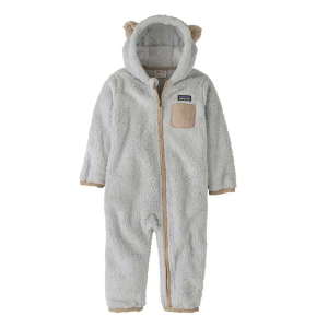 Patagonia Furry Friends Bunting Baby 0 mo. Crisp Grey