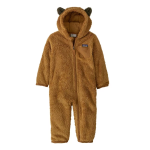 Patagonia Furry Friends Bunting Baby 3 mo. Nest Brown