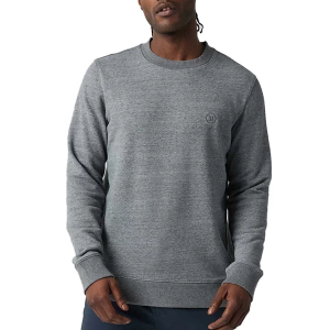 Men's Vuori Cypress Logo Crewneck Sweatshirt XLarge Heather Grey