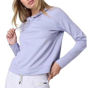 Women's Vuori Halo Essential Yoga Hoodie XLarge Lavendar Mist Heather