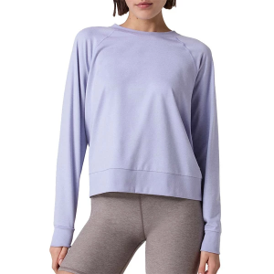 Women's Vuori Halo Long Sleeve T-Shirt Medium Lavendar Mist Heather