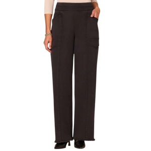 Women's Democracy "ab" Solution Glider Wide Leg Jeans Washed Black 12