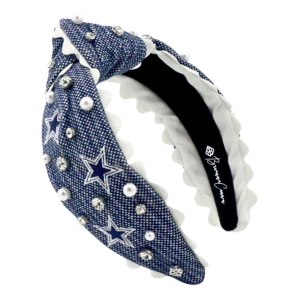 Brianna Cannon Dallas Cowboys Adult Cross Stitch Headband