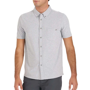 Men's Vuori Ace Button Up Shirt 2XLarge Light Grey