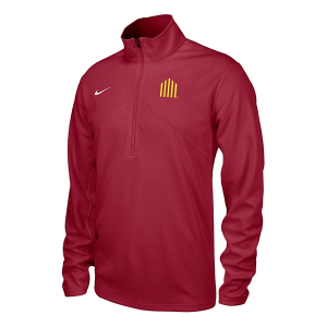 Iowa State Cyclones Nike Jack Trice 1/4 Zip Medium Crimson
