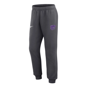 Kansas State Wildcats Nike Club Joggers 2XLarge Anthricite